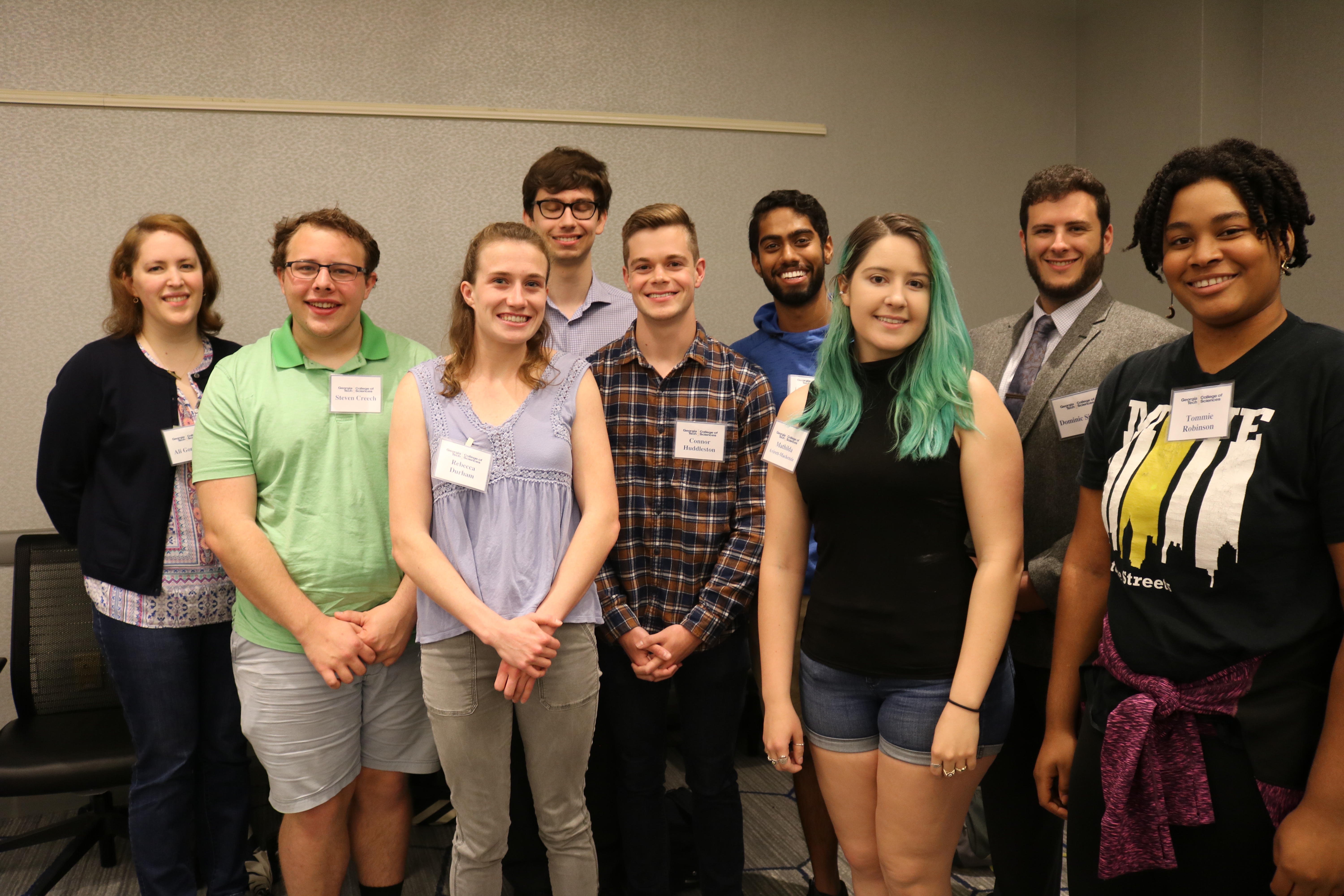 2019 College of Sciences award winners