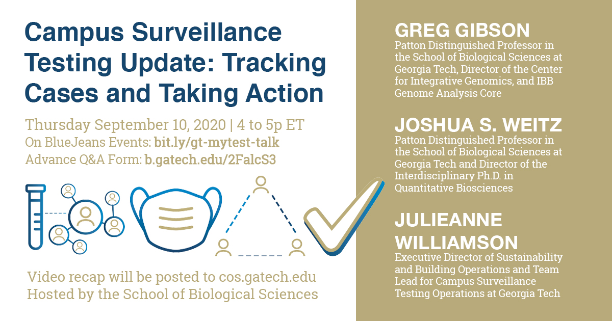 Campus Surveillance Testing Update: Tracking Cases and Taking Action 