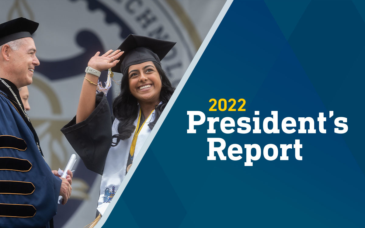 2022 President's Report header graphic