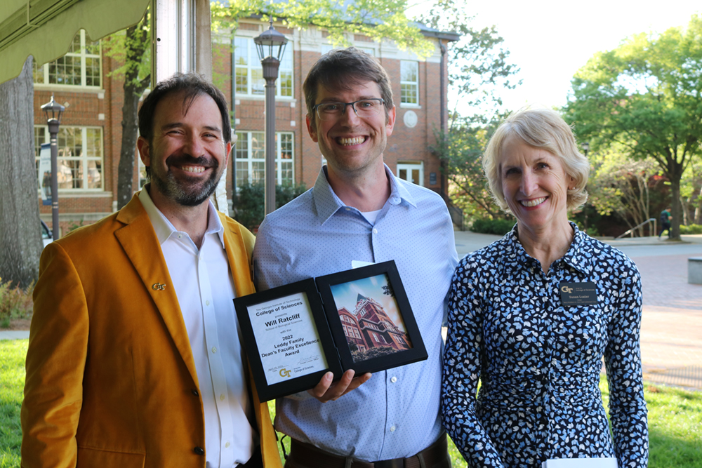 Leddy Family Dean’s Faculty Excellence Awardee Will Ratcliff.