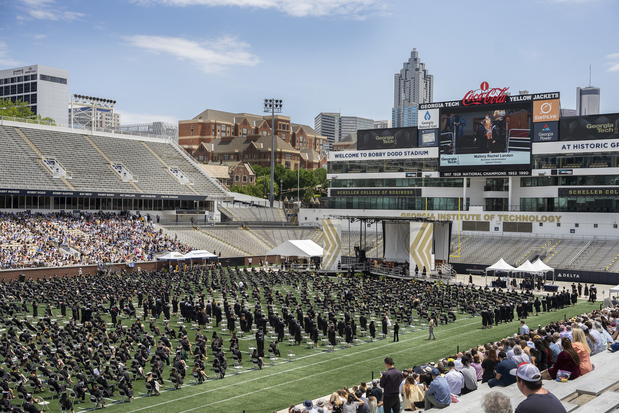 Commencement at Bobby Dodd