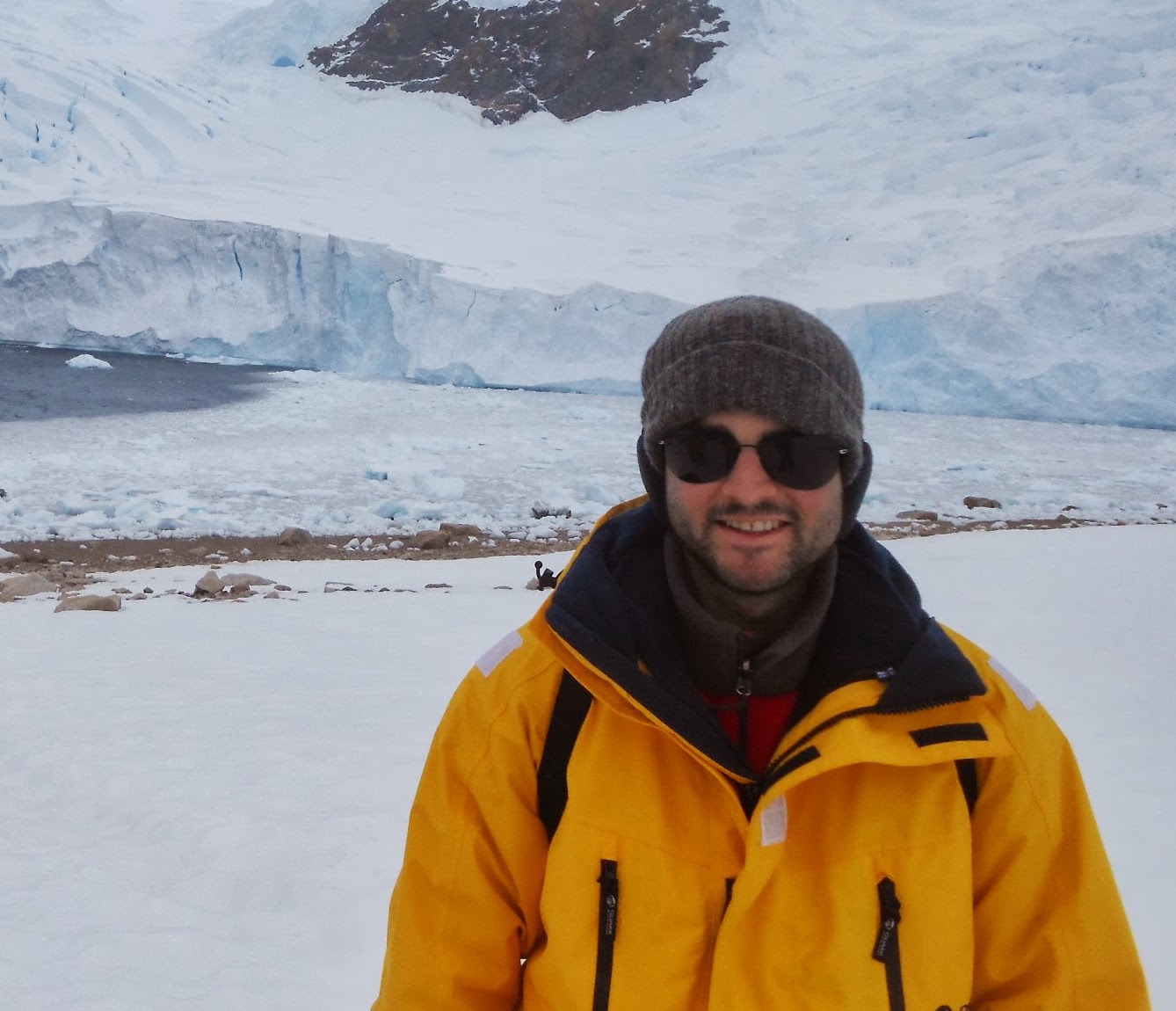 Alex Robel in Antarctica