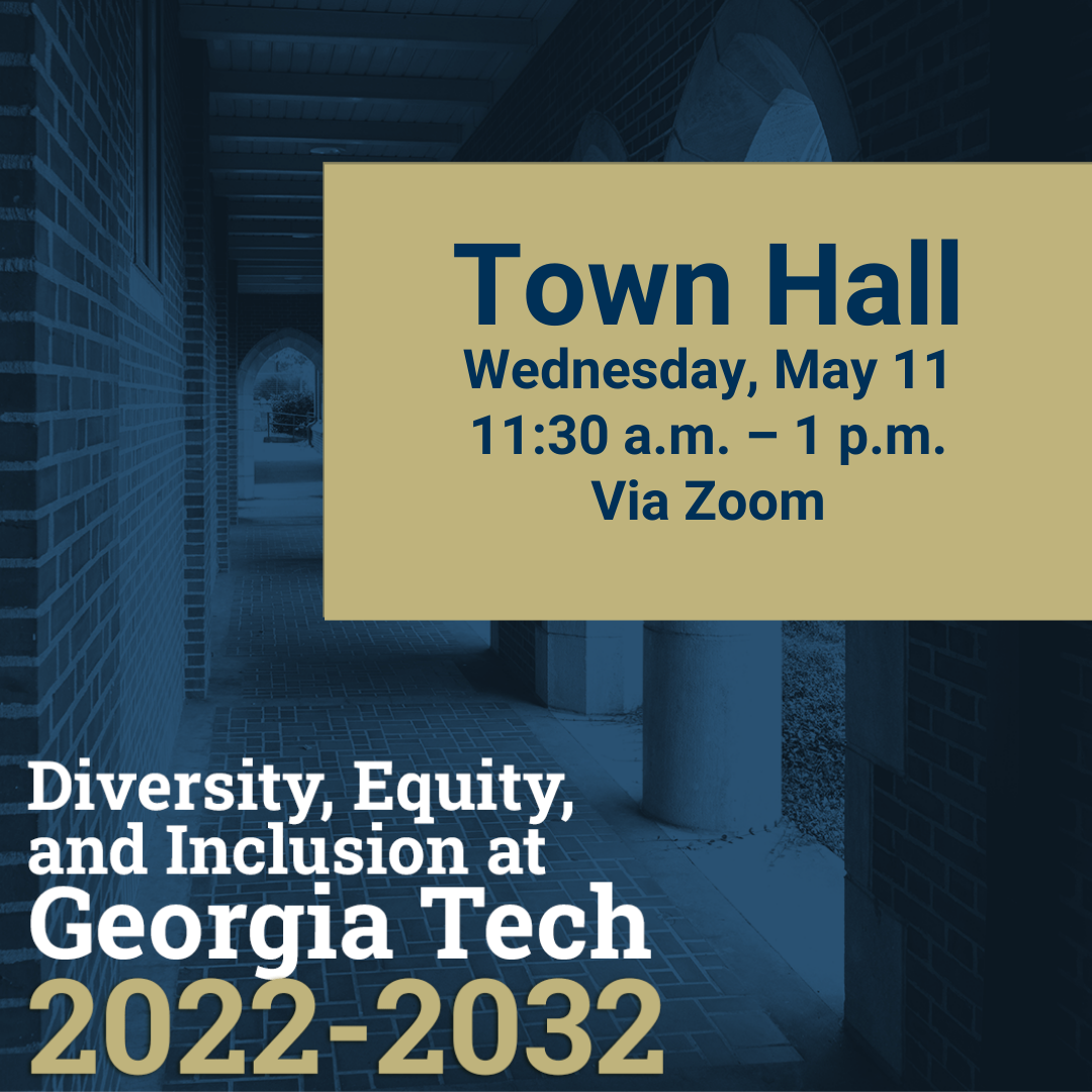 May 11 Town Hall for DEI Plan