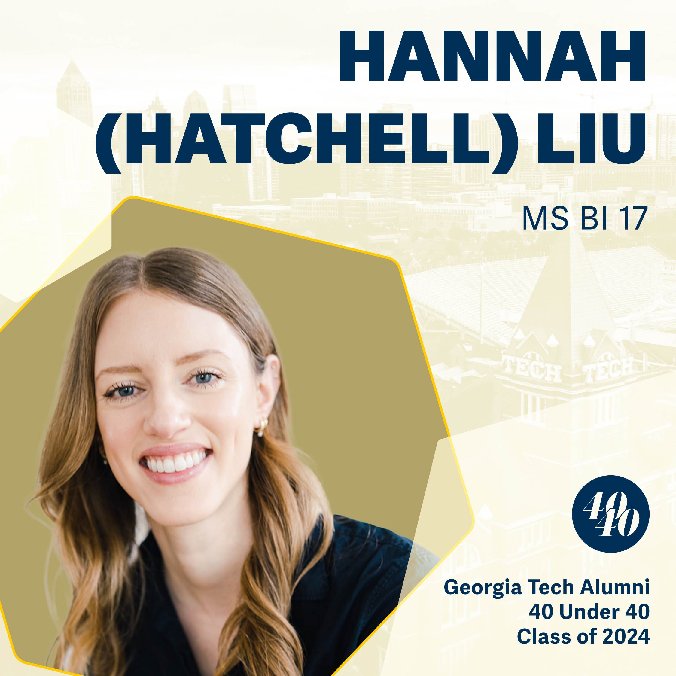 Hannah (Hatchell) Liu, M.S. BI 2017 (Senior Manager, Data Analysis, Natera)