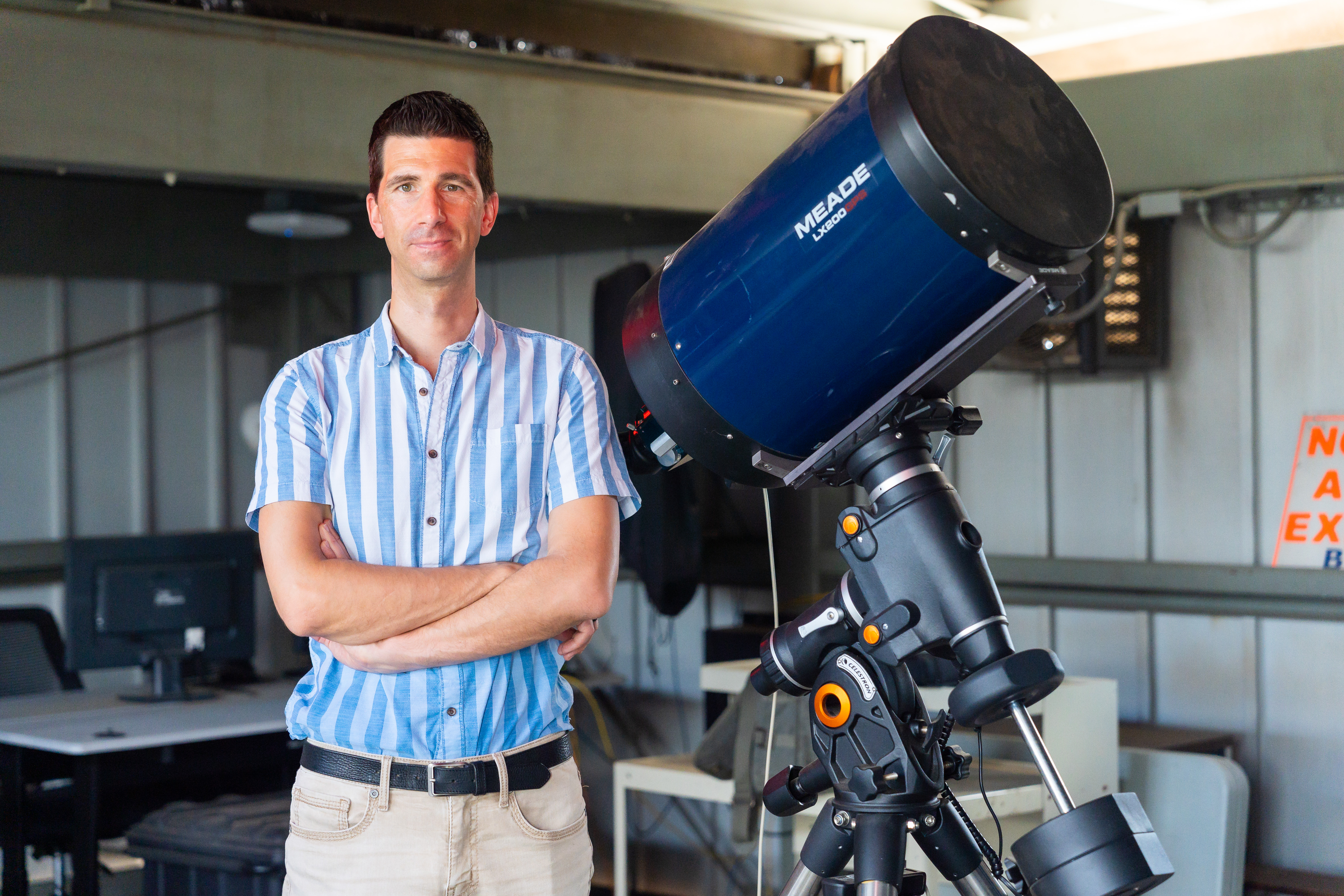 Paul Sell of the School of Physics (Photo: Benjamin Zhao/Georgia Tech)
