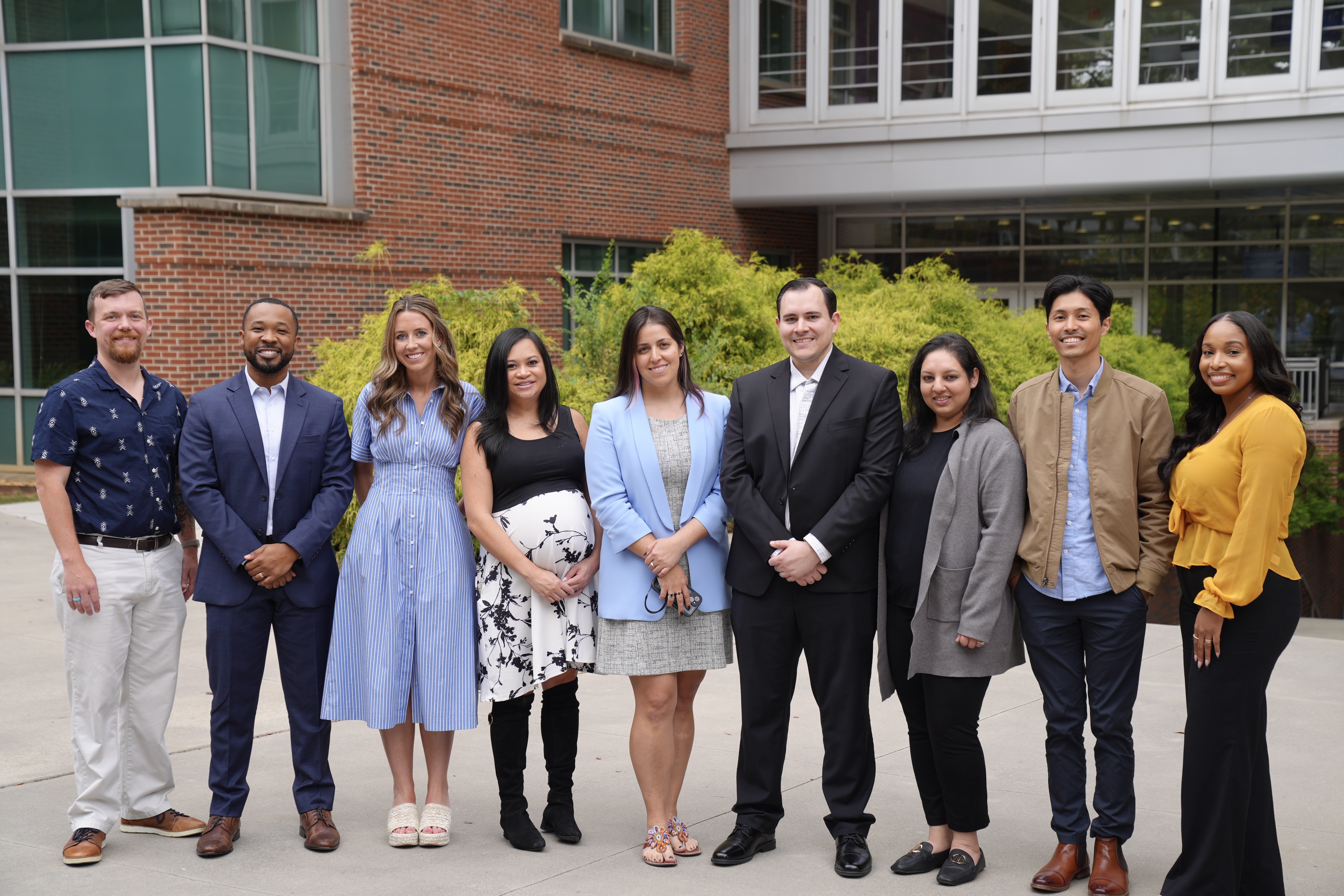 Members of the College of Sciences Young Alumni Board. (Sid Suratia)