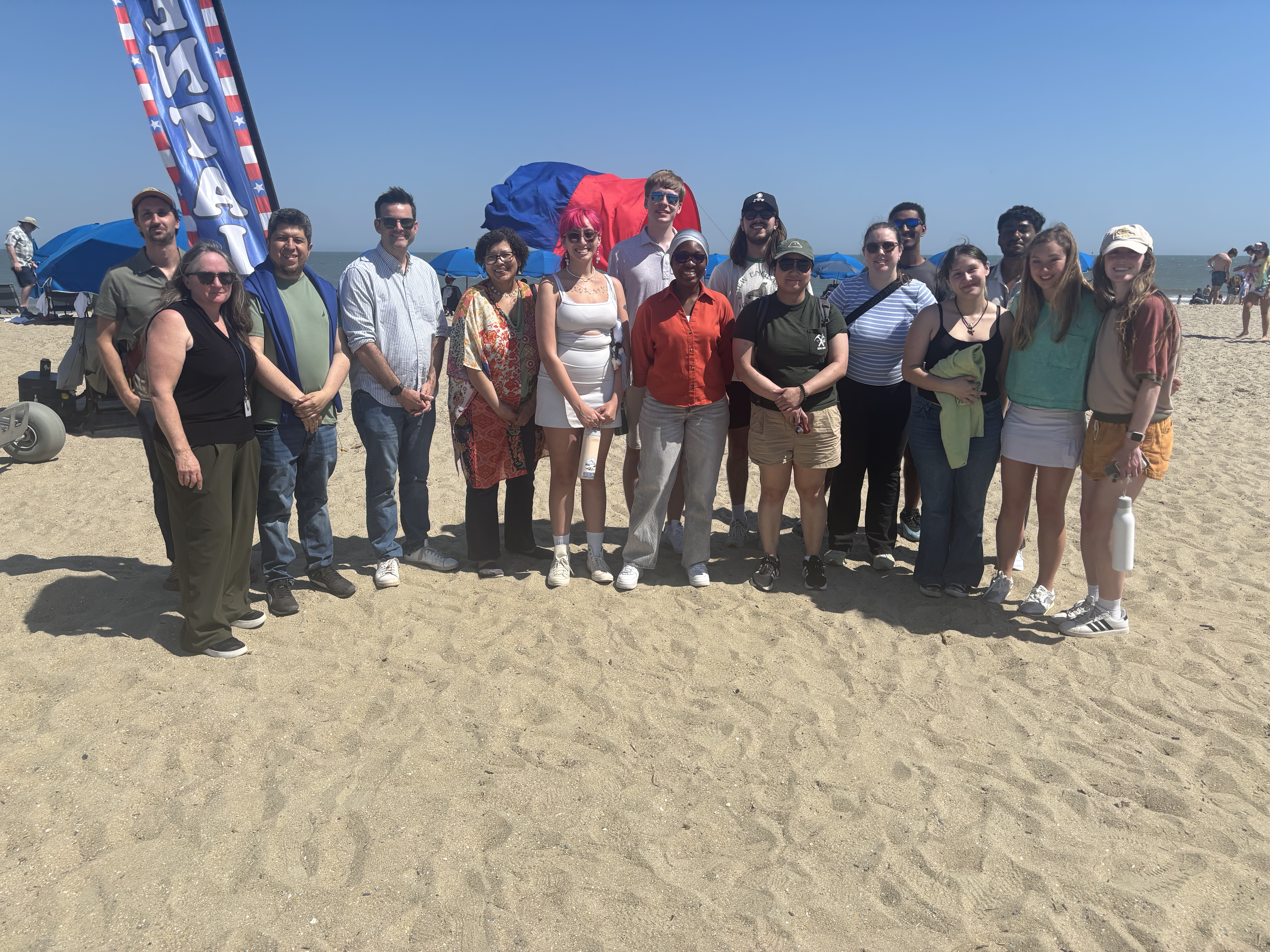 Class members spent the first day on the beach at Tybee Island learning how beach nourishment and dune restoration are helping preserve one of the most popular beaches in the southeast.