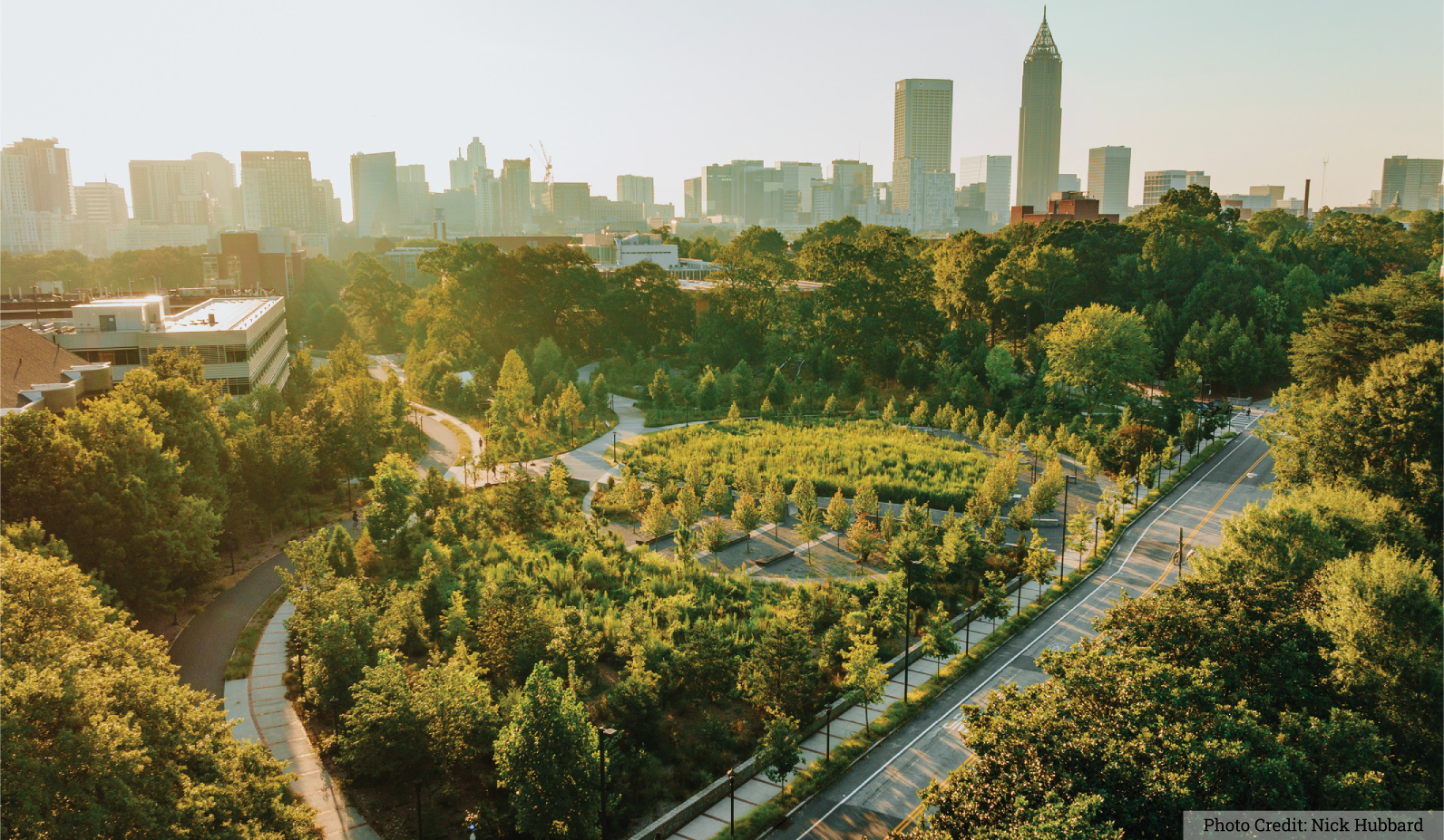 The Georgia Tech EcoCommons (Photo by Nick Hubbard)