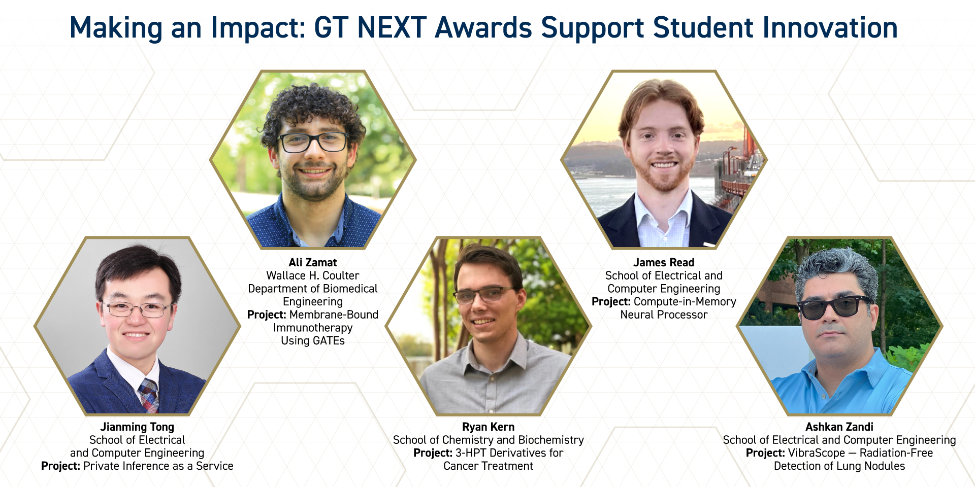 GT NEXT 2025 Recipients