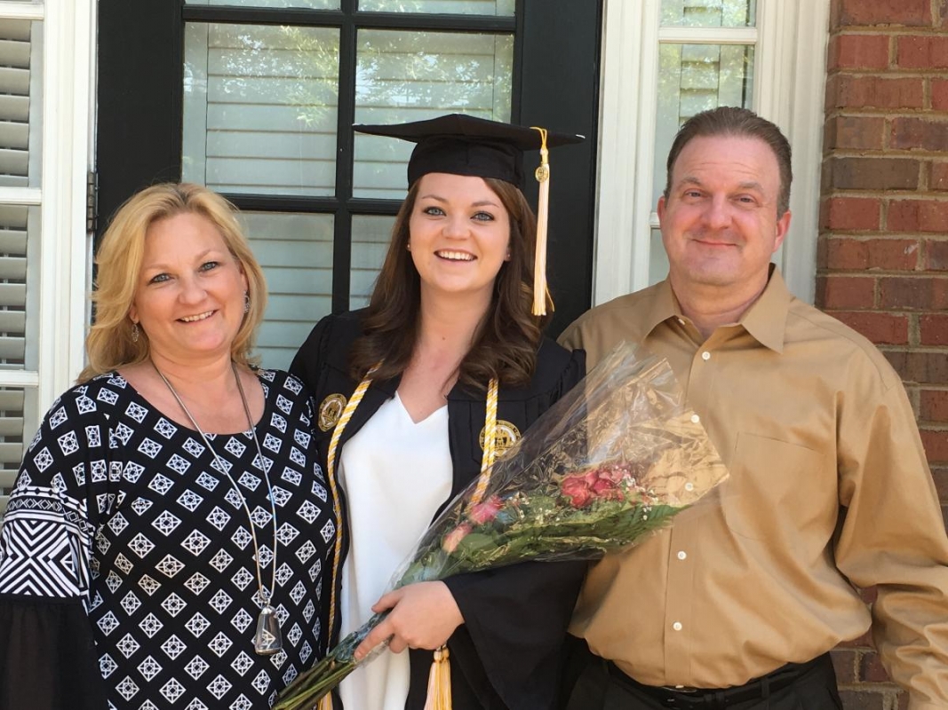 Megan White Graduation
