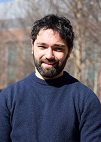 Fabrizio Falasca, graduate student in the School of Earth and Atmospheric Sciences 