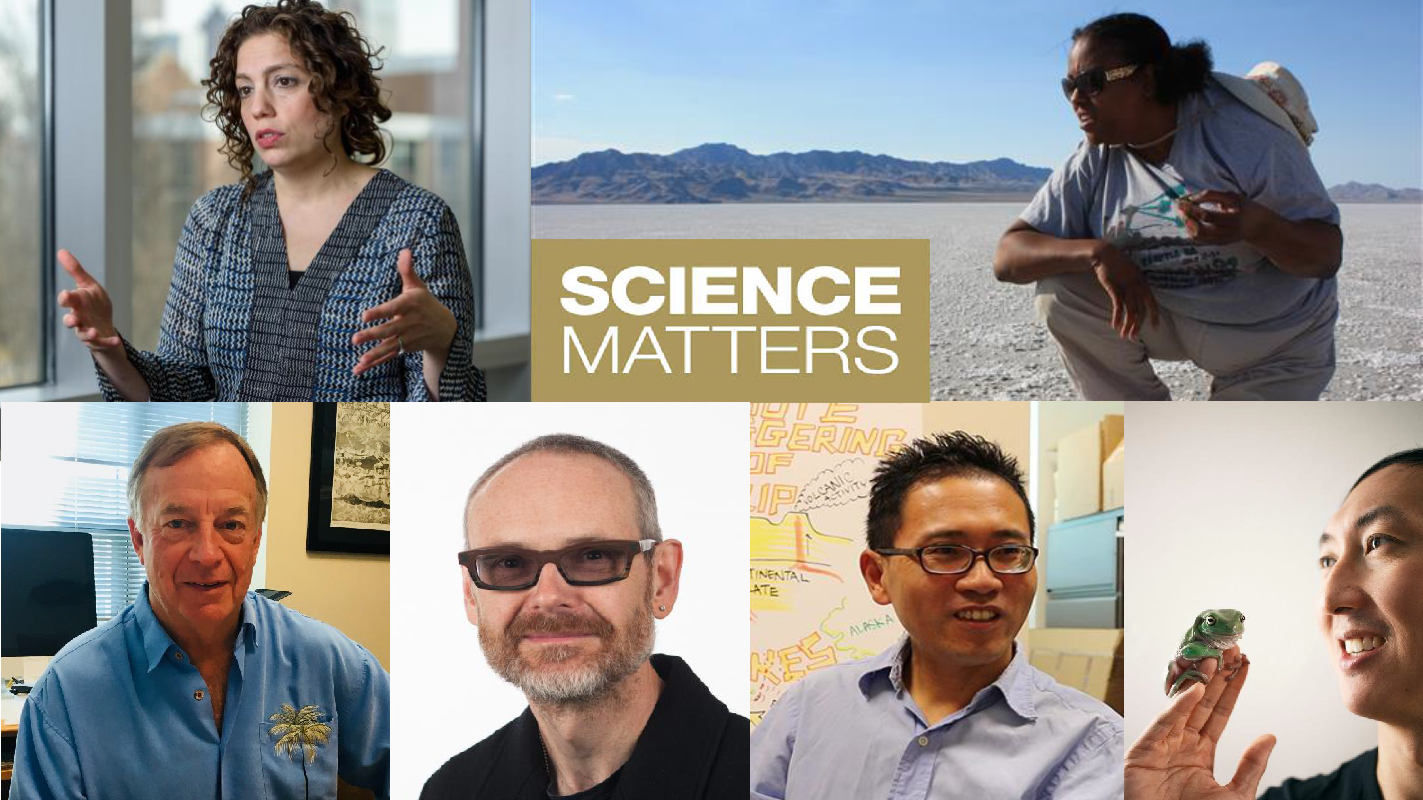 stars of ScienceMatters Season 2 from the College of Sciences