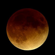 A January 2000 total lunar eclipse (Photo by NASA) A January 2000 total lunar eclipse (Photo by NASA)