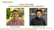 Margalit & Zeng, Fellows of the American Mathematical Society Margalit & Zeng, Fellows of the American Mathematical Society