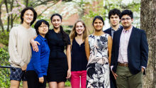 Team FullCircle: (from left( Kenji Bomar, Heyinn Rho, Ananya Jain, Savannah Berry, Sara Thomas Mathew, José Andrade, and Anmbus Iqbal Team FullCircle: (from left( Kenji Bomar, Heyinn Rho, Ananya Jain, Savannah Berry, Sara Thomas Mathew, José Andrade, and Anmbus Iqbal