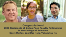2018 Cullen-Peck Fellows 2018 Cullen-Peck Fellows