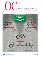 The Journal of Organic Chemistry, December 2018 cover (Courtesy ACS Publications) The Journal of Organic Chemistry, December 2018 cover (Courtesy ACS Publications)