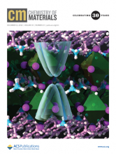 Chemistry of Materials Dec. 11, 2018 (Courtesy ACS Publications) Chemistry of Materials Dec. 11, 2018 (Courtesy ACS Publications)