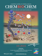 ChemBioChem Cover Sept. 17, 2018 (Courtesy of ChemBioChem) ChemBioChem Cover Sept. 17, 2018 (Courtesy of ChemBioChem)