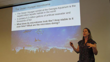Nastassia Patin talks about the Ocean Voyager microbiome Nastassia Patin talks about the Ocean Voyager microbiome