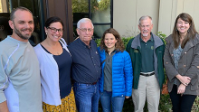All smiles for the Frances O. Hite Scholarship Endowment (Courtesy of Bruce Hite) All smiles for the Frances O. Hite Scholarship Endowment (Courtesy of Bruce Hite)