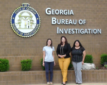From left: Brittany Scott, Deneen Kilcrease, and Stephanie Menendez (Photo by Hui Zhu) From left: Brittany Scott, Deneen Kilcrease, and Stephanie Menendez (Photo by Hui Zhu)