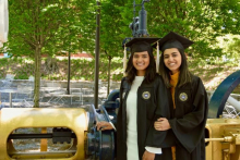 Amy (left) and Rachna Patel Amy (left) and Rachna Patel