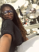 Crystal Bell at the Oak Ridge National Laboratory. Crystal Bell at the Oak Ridge National Laboratory.