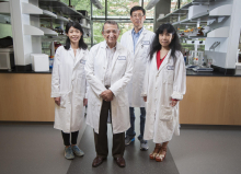 Mostafa El-Sayed's cancer research team Mostafa El-Sayed's cancer research team