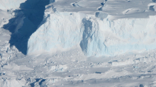 Thwaites Glacier's outer edge Thwaites Glacier's outer edge