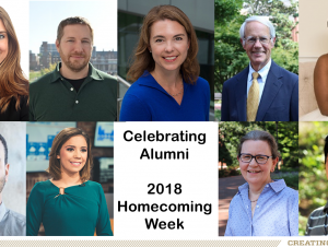 Celebrating College of Sciences Alumni, 2018 Homecoming Week