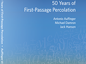 Front Cover of "50 Years of First-Passage Percolation" (Courtesy of American Mathematical Society)