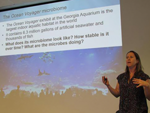 Nastassia Patin talks about the Ocean Voyager microbiome