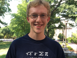 Benjamin Breer has a flair for science (Photo by Renay San Miguel)