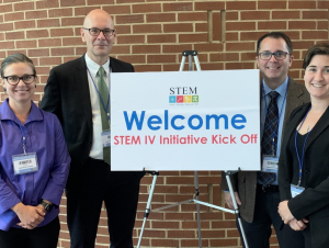 College of Sciences team (from left): Jennifer Leavey, David Collard, Cam Tyson, Emma Blandford (Courtesy of David Collard)