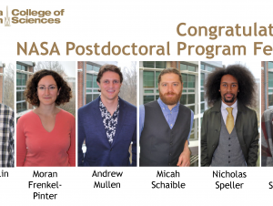NASA postdoc fellows in the College of Sciences