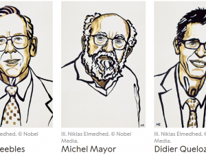 Winners of 2019 Nobel Prize in Physics (Credit: Nobel Media)