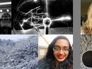 Artists and art inspired by the periodic table: Ruthvik Chandrasekaran, Anna Starr, and Nishalini Shanmugan