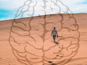 Illustration for dehydration and the brain