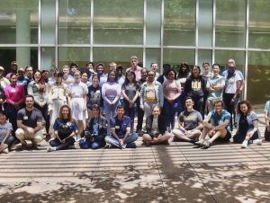 Organizers and attendees of the workshop gathered for a group photo.