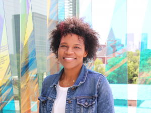 New Relic executive and College of Sciences alumna Tia Williams. (Photo Jess Hunt-Ralston)