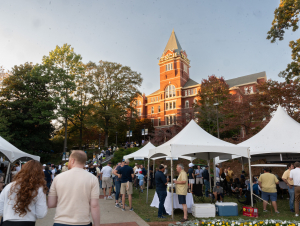 Tailgating on Tech Lawn
