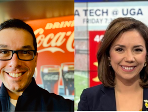 EAS grad Anthony Diaz blends science and strategy in his role at The Coca-Cola Company, while EAS grad Melissa Nord translates complex weather data into clear, compelling forecasts for 11Alive viewers across Georgia.