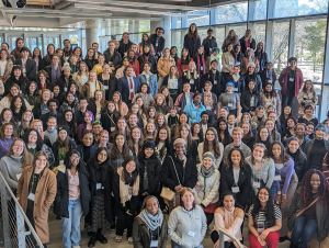 Nearly 200 students attended the regional Conference for Undergraduate Women in Physics, hosted in January by Georgia Tech.
