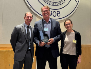 Professor Michael Chapman received the Jesse W. Beams Research Award on October 24, 2025. Professor Michael Chapman received the Jesse W. Beams Research Award on October 24, 2025.