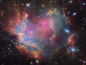 Astronomers using NASA's James Webb Space Telescope found candidates for the first brown dwarfs outside of our galaxy in a young star cluster in the Small Magellanic Cloud (NGC 602). (ESA/Webb, NASA & CSA, P. Zeidler, E. Sabbi, A. Nota, M. Zamani)