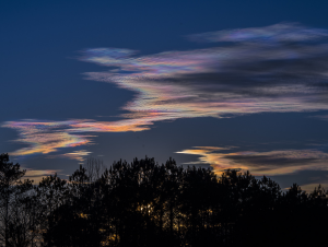 NOAA Iridescent Clouds