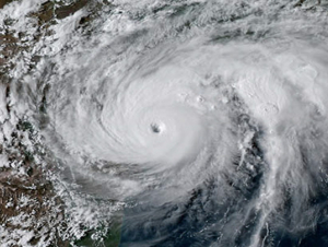 Hurricane Harvey Satellite Image