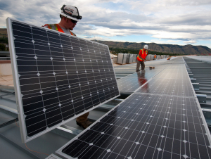 Current, heavy silicon solar panels 