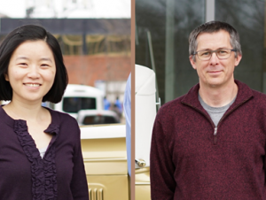 Kimberly Chen (left) and Matthew Herron (Credit: Jennifer Pentz)
